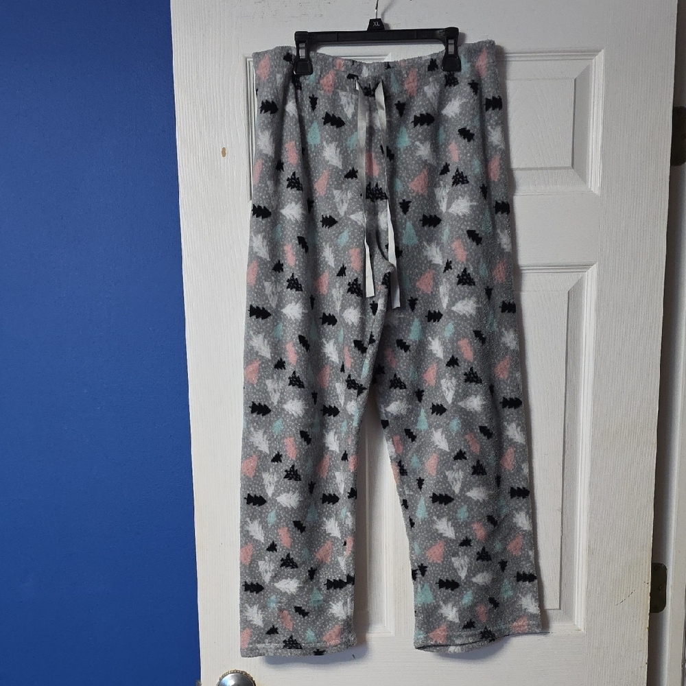Pajama Bottoms - Gray, Pink, Black